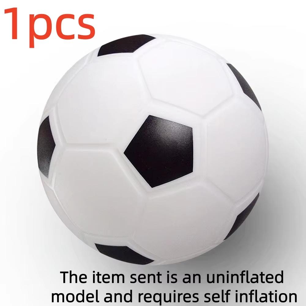 Juguetes de Pelotas Deportivas Inflables de Goma de 18 CM - Baloncesto y Fútbol Combinados de PVC Engrosado para Niños - Juego Exterior en la Playa - Pelotas Deportivas Elásticas