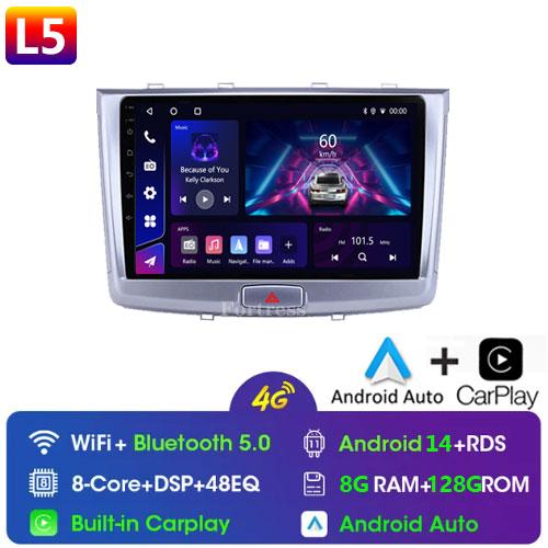 10 '' for GREAT WALL Hover Haval H6 2016 - 2018 Android 14 Car Radio Multimedia Video Player GPS Navigation No 2din Radio