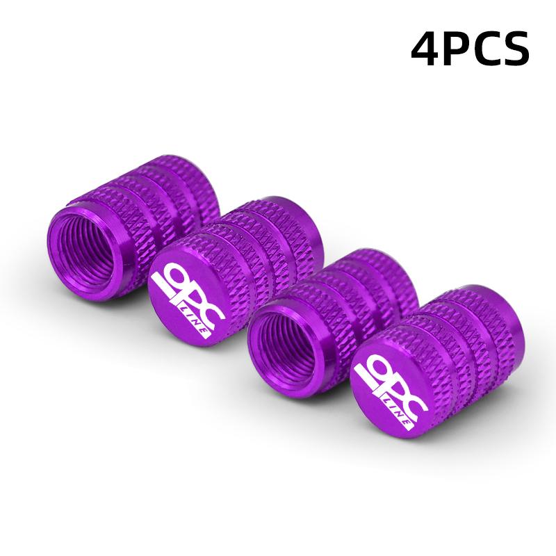Car Styling OPC Line Wheel Tire Valve Caps Tyre Stem Covers Airdust Waterproof For Opel Antara Astra Insignia Corsa Mokka Vectra
