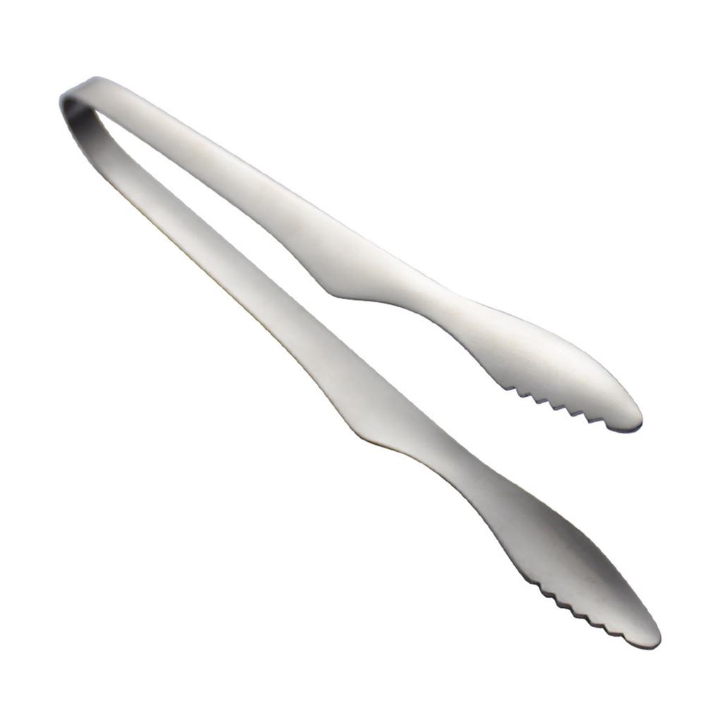 Barbecue Tong Lengthen Rustproof Stainless Steel Baking Cooking Tong for Kitchen Stir Frying