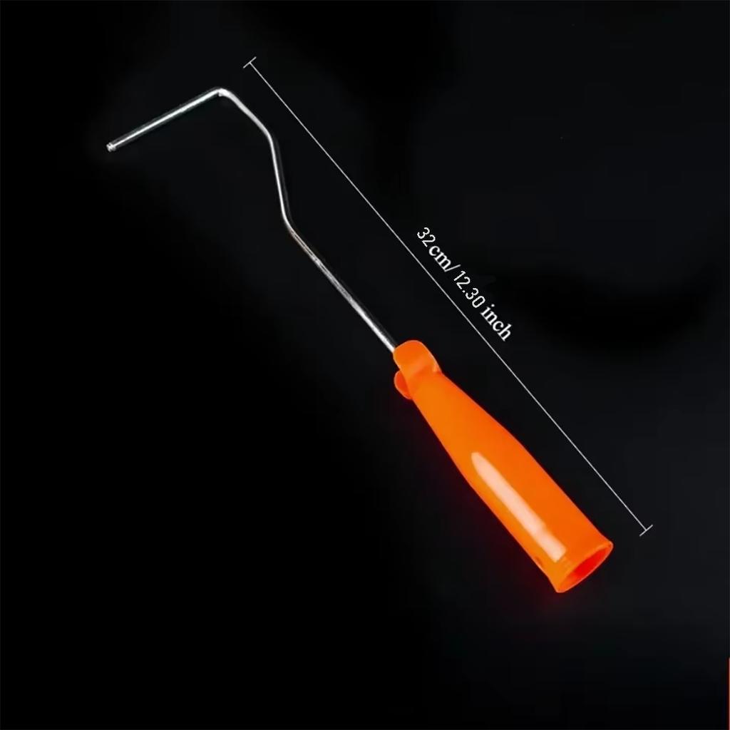 11pcs Paint Roller Kit ,Thumb Roller Core Small Corner Latex Paint Roller Core Small Roller Bracket Polyester Blend