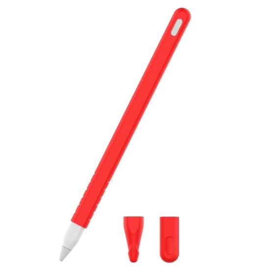Silicone Anti-Slip Stylus Protective Case Cover Pen Case for Apples Pencil 2