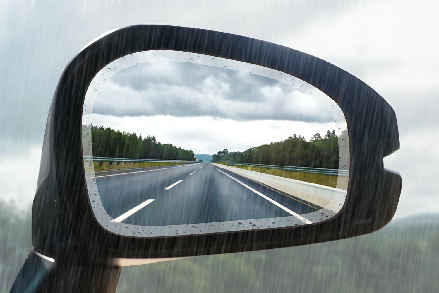 

[Set of 2] ClearView Made in Japan HONDA FREED AIR Hydrophilic Film, Door Mirror, Small