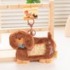 Plush Dog Sausage Toy Keychain Bag Pendant Sausage Dog Coin Purse Accessory
