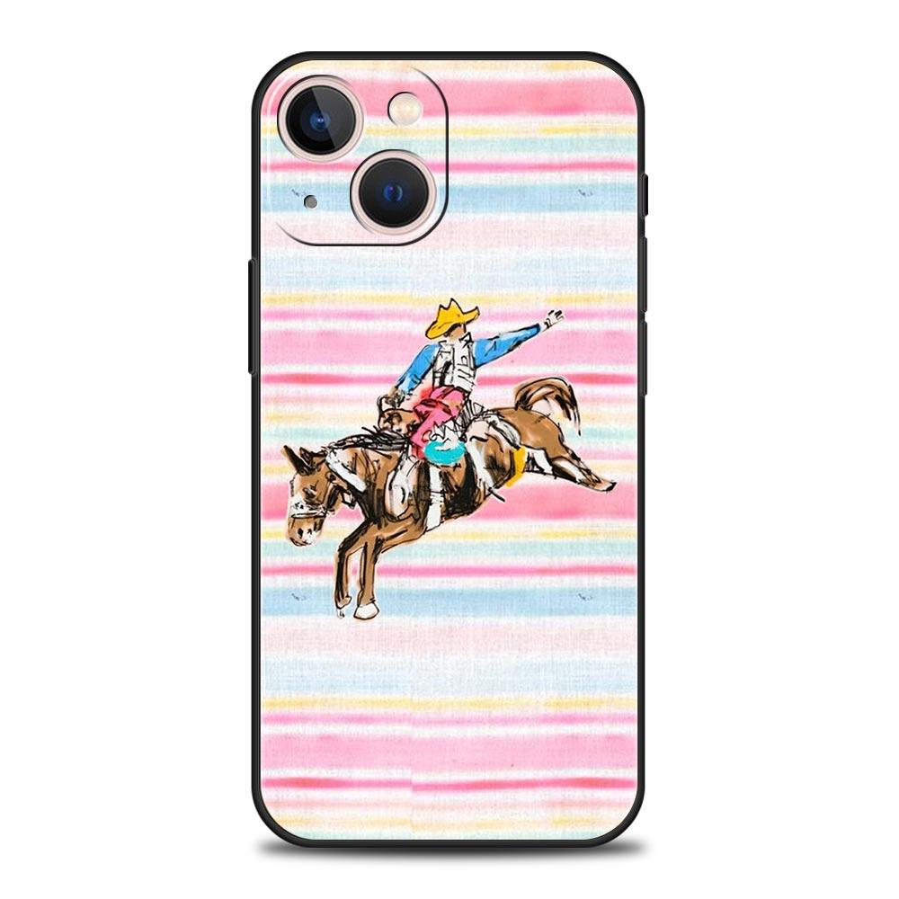

Phone Case Cover for iPhone 17 Pro Max 16 15 14 13 12 11 Pro Max Plus 17AIR Shockproof Soft TPU Shell Cowboy Fundas Capas Coque iPhone 17ProMax