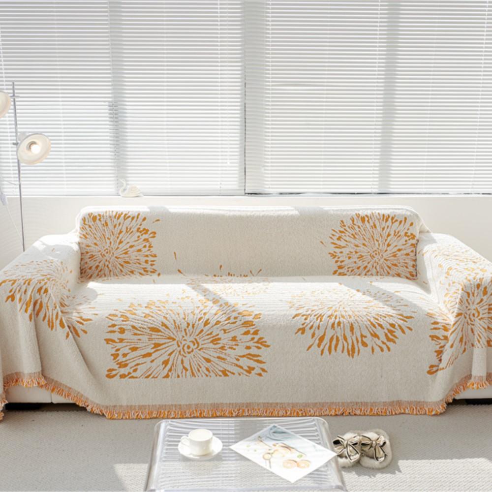 Luxuriöser Sofabezug aus Wollgarn, Sofatuch, Decke, Couchbezug, einfacher Sofabezug gegen Katzenkratzen für Wohnzimmer, 1/2/3/4 Sitzer