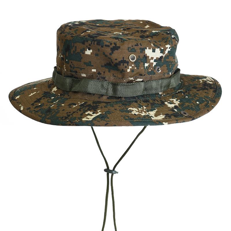 Benny Fischerhut mit breiter Krempe, Camouflage - Atmungsaktiv, Sonnenschutz, Outdoor- & Wander-tauglich.