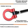 Euro Sports Red Front Tow Hook Ring For BMW X1 X3 X4 X5 X6 Z4 (Fxx-Chassis Code)
