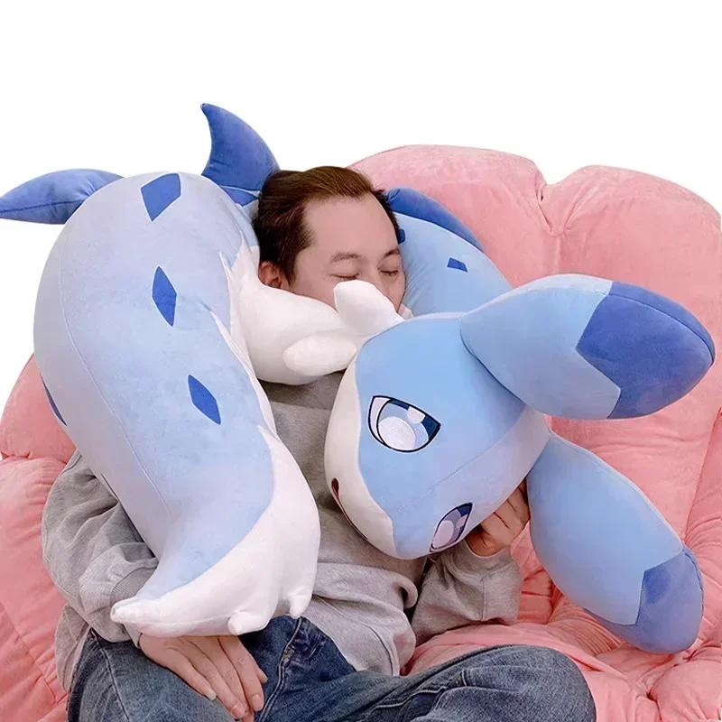 Palworld Plush Doll Toys Blue Palworld Plushies 120Cm Cute Cat Figure Cartoon Throw Pillow Game Peripheral Plush Gifts For Kids