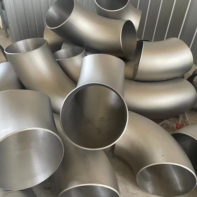 Lixian 90-Degree Stainless Steel Welded Elbow
