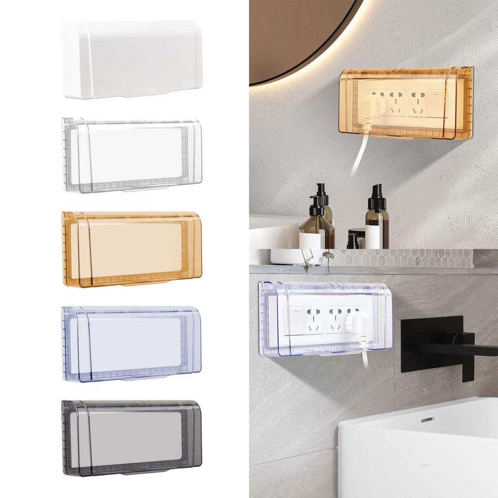 Waterproof Switch Plug Outlet Cover Outdoor Receptacle Protector for Living Room Toilet Electrical Wall Switch Outlet Indoor