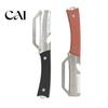 Fast Peeling Vegetable Tool Stainless Steel Peeler with Handle, Multi-Function Fruit Potato Wide Blade Peeler, 2-in-1 Bottle Opener, Ergonomic