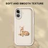 Case for iPhone 17 Pro Max 17e 16 13 11 15 Plus 14 Air 12 Pro Phone Cover Vintage Brown Deer Design