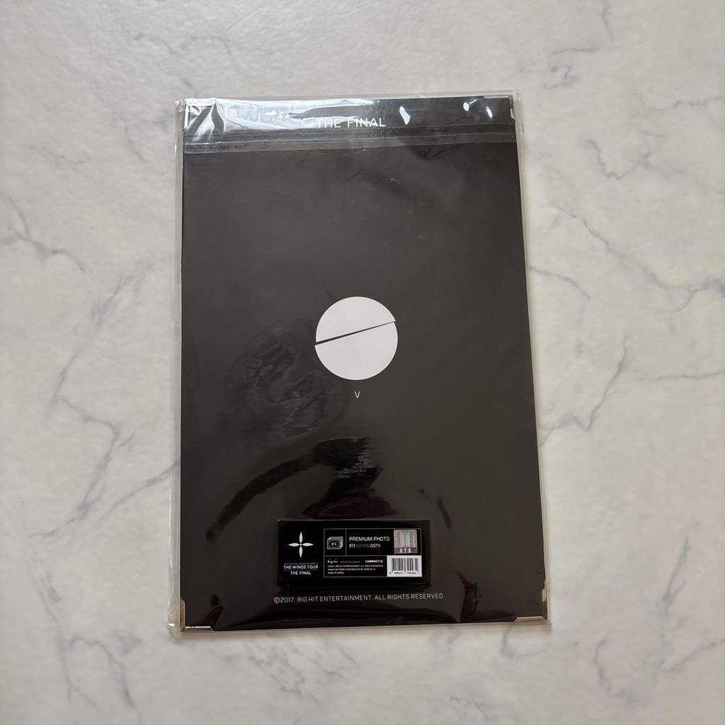 [USED] Rare BTS WINGS THE FINAL Premium Photo V Tae