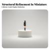 Resin Miniature Female Figurine Detailed 1/64 Scale Hand-Painted Figure Compact
