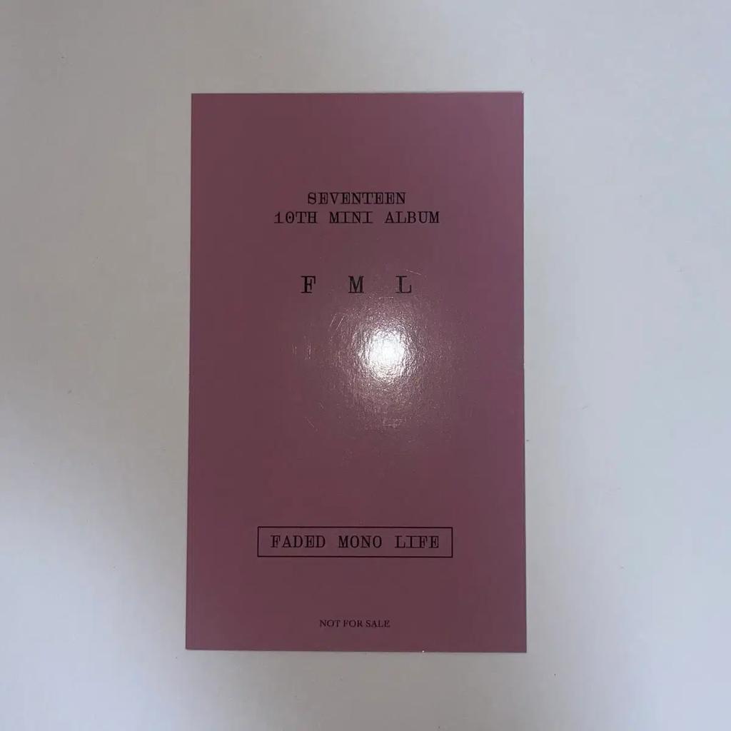 SEVENTEEN S.K.N. FML Universal Poka Used