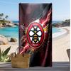 Brentford Football Print Beach Towel, Large Soft Quick Dry Towel for Beach Camping Swimming