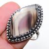 Botswana Agate Gemstone Handmade 925 Sterling Silver Jewelry Ring Size 7