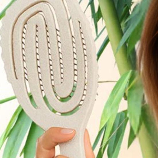 Frauen Haarentwirrbürste Antistatisch Kopfhautmassage Belüftete Haarbürste Welliges Glattes Nasses Trockenes Haar Volumenstylingbürste Haartönungskamm