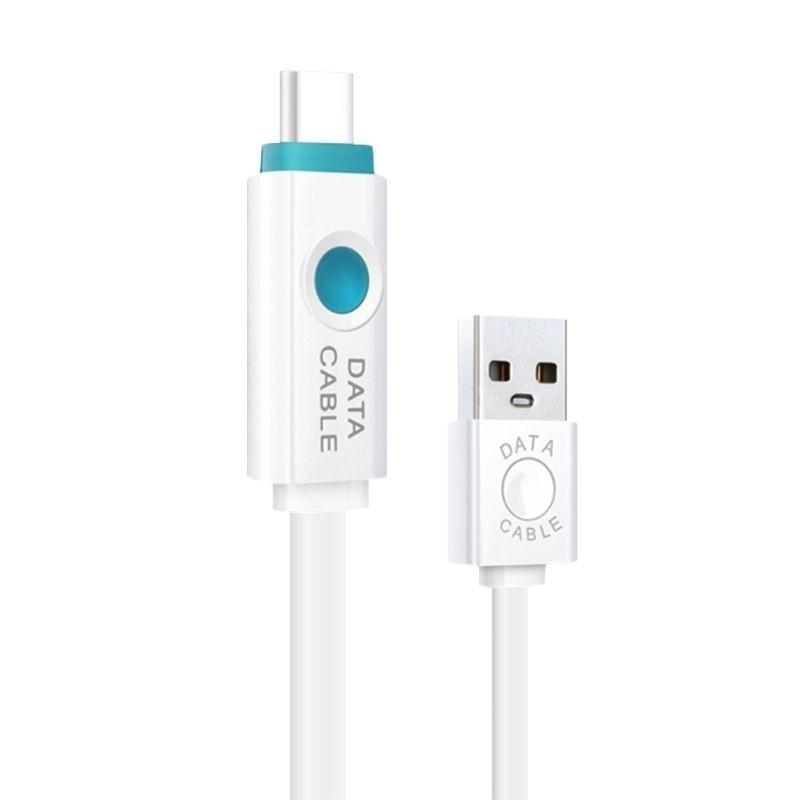 

Premium Quality Usb 3.1 Type C Usb-c Led Light Data Sync Fast Charging Cable For Android Phones белый