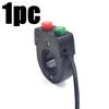 22mm Handlebar Horn and Headlight Combination Button Switch for Motorcycle E-bike Scooter Universal Refit Accessories
