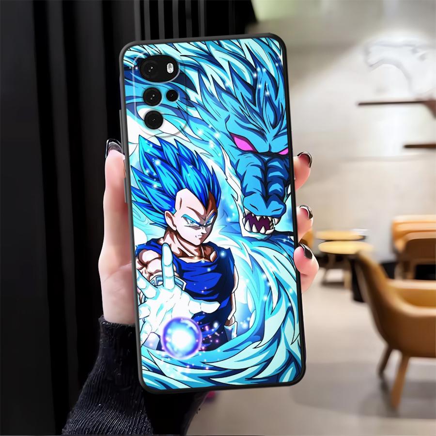 Case for Motorola Moto G51 G73 G53 G30 G22 Edge40 G71 G52 Edge 20 Pro 30 Lite G32 G50 G60s Phone Cover Dragon Ball Anime