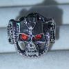 Skull Ring Eye Opening Adjustable Size Retro Ring