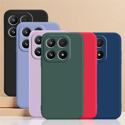For Xiaomi 17 TPU Case For Case for Xiaomi 17 5G TPU Cover Liquid Silicone of Black Color Phone Case Soft Cases for Xiaomi 17 5G