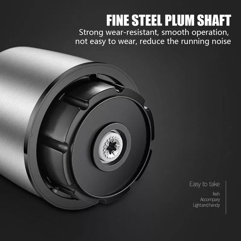 6L Electric Meat Mixer Blender Grinder with Double Knife Stainless Steel Electric Chopper Automatic Mincing Quiet Food Blender