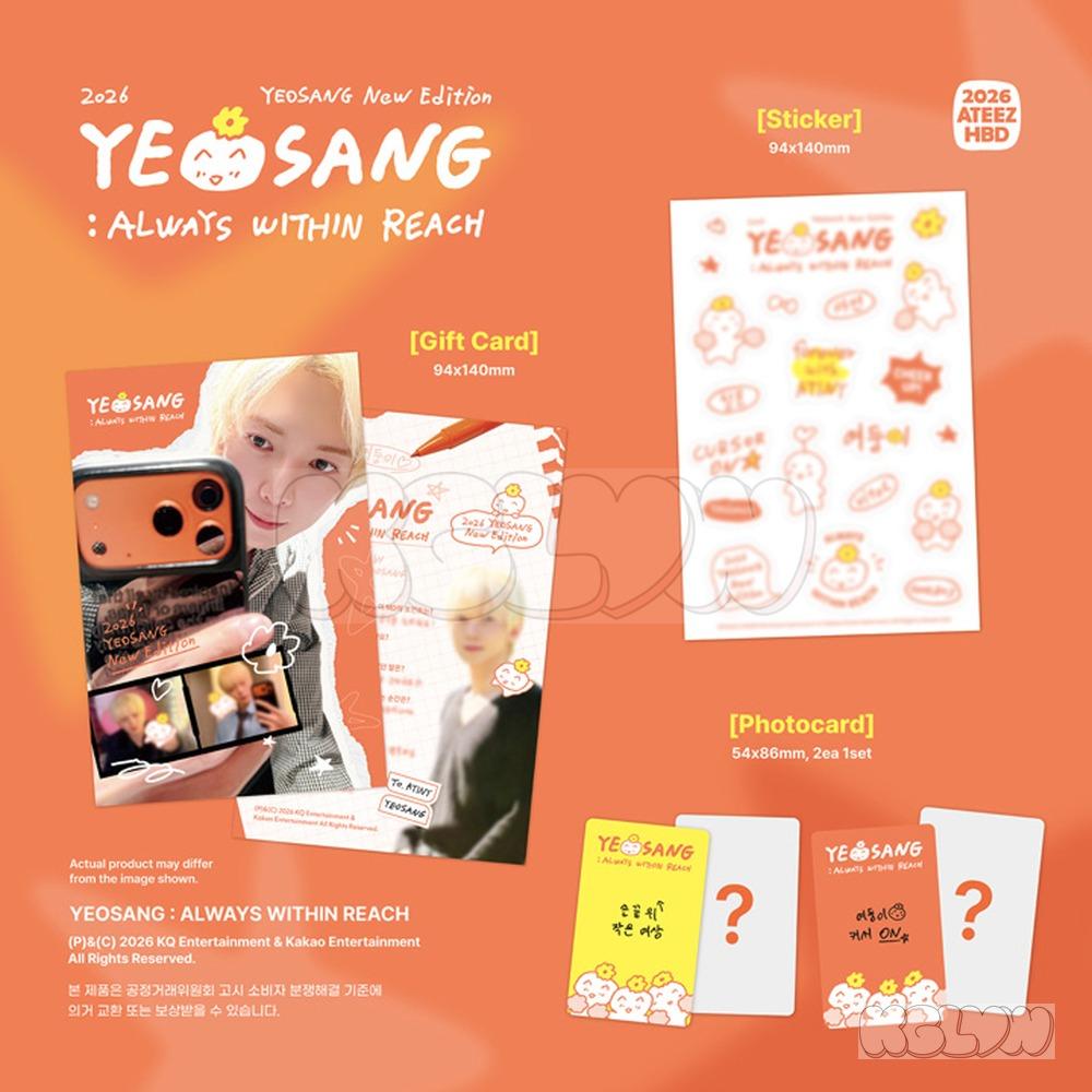 [ON HAND] ATEEZ YEOSANG ALWAYS WITHIN REACH Wireless Mouse Official MD