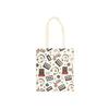80s Retro Print Polycotton Tote Bag