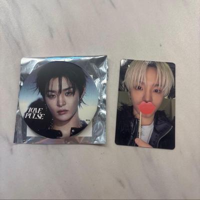 [USED] TREASURE Jihoon Bonus Trading Card and Can Badge