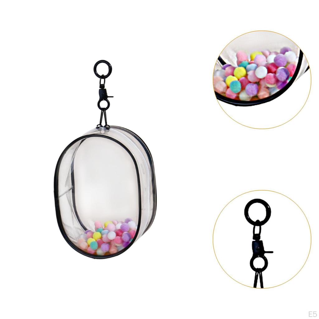 Clear Figure Display Bag Dustproof Mini Doll Storage Case Decoration