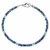 Hypoallergenic Metal Turquoise Beaded Anklet Beads Ankle Bracelet  Music Festivals