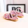 Girls' Baotou Dance Show Sandals Children's Sequin Love Beach Children's Shoes