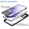For Samsung Galaxy S23+ Phone Case Acrylic+TPU +PET Screen Film Phone Cover Camera Lens Protection