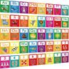 YIYDONG 40 Pcs Spanish Alphabet Line Bulletin Board Set Alphabet for Classroom Wall ABC Spanish Posters for Classroom Decor