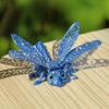 Creative Car Pendant Accessory 3D Printed Articulated Dragonfly Model, Flexible Realistic Animal Fidget Toys, Eco-friendly Plastic Figure