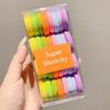Dopamine Color Hair Ties for Kids: High Elasticity, Gentle On Hair, Canned for Convenience
