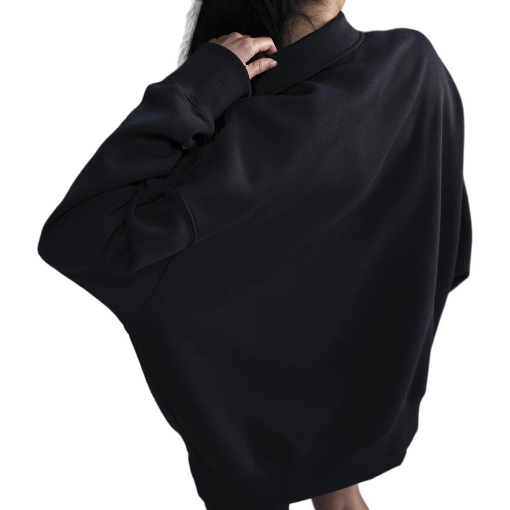New Nike Sportswear Phoenix Fleece Sweatshirt Women's Black FZ3208-010