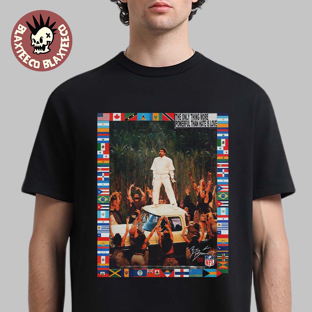 Super Bowl LX 2026 X Bad Bunny X Green Day Opening and Halftime Shows Logo T-Shirt Oversized Y2k Men Women Streetwear Clothing