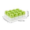 5 Pack 12-Cell Silicone Seedling Starter Tray, Reusable Houseplant Sprouting Containers, Plant Germination Tray, Plant Seedling Pots for Garden