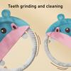 Pet Toys with Rope Loop Gum Massage And Tartar Cleaning Teething Toy Round Shape Dog Chew Toy Resistant to Biting Dog Play
