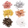 200pcs/lot Earring Post Backs Stopper Scrolls Ear Post Butterfly For Jewelry Making DIY Blocked Caps Earring Backs Stoppers