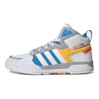 Neo 100Db Mid Synthetic Leather Fashion Slip Resistant Durable High Top Skate Shoes Women Skate Shoes White GY4796