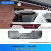 Lexus LX600 Widebody Kit: Front Lip, Rear Diffuser, Fender Flares, Rear Spoiler, Top Spoiler, Wind Deflectors, and WD Small Body Kit.