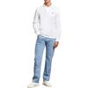 Polo Ralph Lauren Einfarbig Kleines Pony Gestickt Slim Fit Langarm Poloshirt Herren Oberteile Weiß 710549045-003
