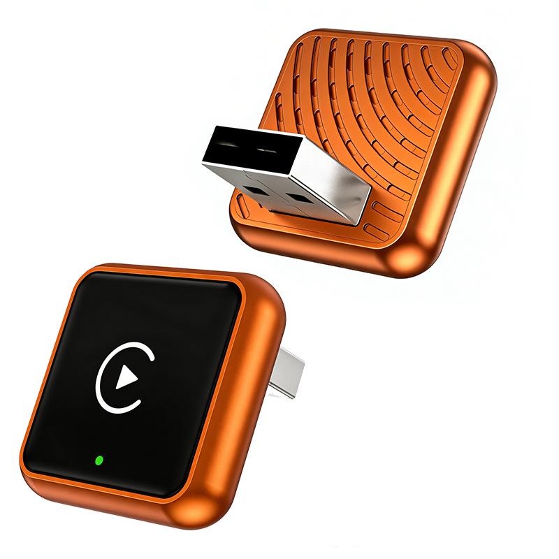 Orange CarPlay Box: Wired to Wireless CarPlay Converter for Android and Apple