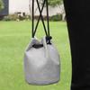 Easy To Carry Waterproof Camera Bag Compact Durable Lens Drawstring Pouch Fleece Protective Photography Protective Bag Outdoor