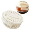 Vegetable Fruit Washing Basket Double-Layer Kitchen Colander Plastic Foldable Handle Rice Strainer Fridge Crisper